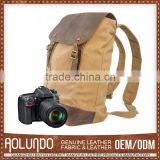 Hot Sell Good Quality Custom Made Waterproof Canvas Camera Backpack Bag thumbnail-3