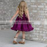 Children Vintage Dress Girl Lace Trim Cotton Dress Summer Kids Frock thumbnail-2