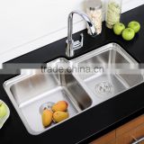 Foshan factory undermount kitchen stainless steel sinks