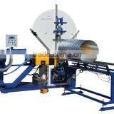 Spiral duct forming machine; Round duct forming machine