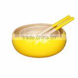 New Design! Bamboo Bowls for Salad