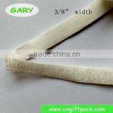 White Glitter Stretch Velvet Elastic Ribbon thumbnail-2