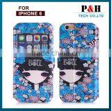 Colorful Drawing Style Flip Leather Case for Apple IPhone 6 Iphone 6 Plus,for Iphone 6s Case thumbnail-4