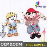 2016 Fashion Wholesale Cheap Custom Embroidered Fabric Patch thumbnail-2