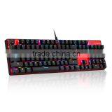 Motospeed RGB Color Wired Mechanical Keyboard With Marquee Led Light thumbnail-3