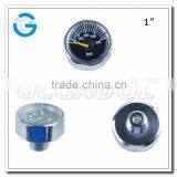 High Quality Customized Dial Face High Air Pressure Gauge Size 1inch thumbnail-1