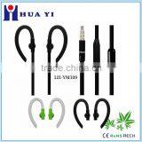 Attractive Design Stereo Sport Earphone With Mic Earhook thumbnail-1