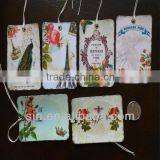EASTER Tags With Elastic String