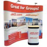 20ft Portable Curved Pop up Display System