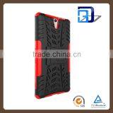 For Sony C5 Ultra Armor Slim Case Armor Rugged Kickstand Heavy Duty TPU+PC 2 in 1 Case For Sony C5 Ultra Shockproof Case thumbnail-3