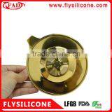 Dishwasher Safe Stable Base Pour Over Stainless Steel Gold Coffee Dripper thumbnail-4