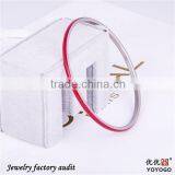 2014 Thin Stainless Steel Fashion Metal New Arrival Alloy Bracelet thumbnail-1