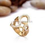 Gold Plated Bronze Finger Ring Designs for Girls thumbnail-4