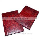 Genuine Python Leather Credit Card Holder/ID Card Holder for Promotion