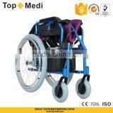 Rehabilitation Therapy Supplies TOPMEDI TM-EW-016 Handicapped Aluminum Hot Sale Electric Wheelchair thumbnail-4
