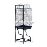 Pawhut 58" Bird Cage - Black thumbnail-3