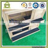 SDR020 Animal House Two-storey Double-decker Wooden Rabbit Cages thumbnail-3