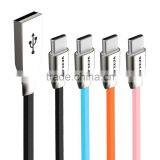 Voxlink Luxury 5V 2A 1m 3D Zinc Alloy Fast Charging Data USB TYPE C Charger Cable for Macbook thumbnail-1