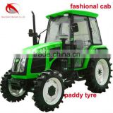 QLN854B--80HP 4WD paddy tractor with 4 cylinder disesl engine in cheap price