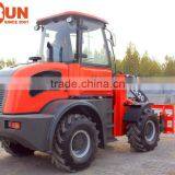 Qingdao Everun Brand 2 Ton Agricultural Tools Small Grapple Bucket Wheel Loader For Sale thumbnail-6