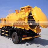 Dongfeng Kingrun 10CBM Sewage Suction Tanker Truck for Sale thumbnail-4