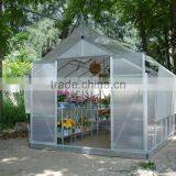 Garden Used Aluminum Frame Greenhouse With 6mm Polycarbonate Sheet HX66126-5 thumbnail-2