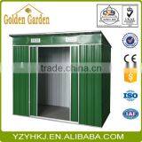 Double Sliding Door Shed/Garden Shed 4' x 8' With Free Garden Bed thumbnail-4