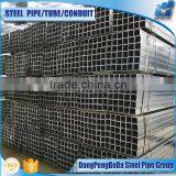 75*125*1.75mm HOT Dipped Galvanized GI Square Steeltube Structure Building thumbnail-1