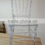 SinoFur Royal Clear Resin Napoleon Chair thumbnail-2