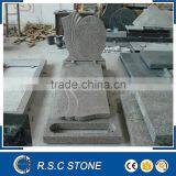 Carved G687 Granite Tombstones With Competitive Price thumbnail-1