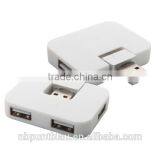 Portable 4 USB Port High Speed 4 Ports USB Hub 2.0