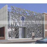 Decorative Laser Cutting Outdoor Aluminium Perforated Sheet Metal Facade thumbnail-6