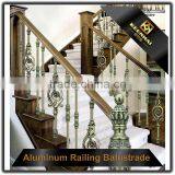 Fine Carving Art Design Aluminum Indoor Antique Stair Railings thumbnail-1