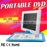 Portable EVD Player 14.1 HD 1080P Large Screen Cheap EVD Portable DVD Player With TV Tuner For Sale thumbnail-1