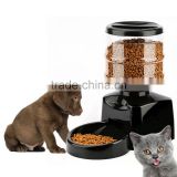 Hot-selling Medium Capacity 5.5L Automatic Pet Feeder With LCD Displayer Screen Voice Recording Timing Electronic Pet Feeder