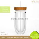 China Manufacturer Wholesale 16oz Glass Mason Jars With Straw Lid