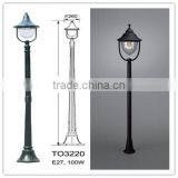 Square Post Street Outdoor Aluminium Post Lamp thumbnail-1