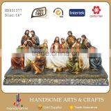 16 Inch Resin Home Decoration Statue Last Supper Religious Craft thumbnail-1