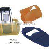 Folding Logo Printed Plastic Anti-slip Smart Phone Desktop Holder thumbnail-1