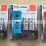 High Quality Dog Waste Bag Dispenser With Torch Flashlight thumbnail-1