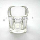 Square Glass Candle Cup/glass Votive Holder/glassware thumbnail-1