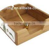 Wholesales Bamboo Napkin Holder thumbnail-3