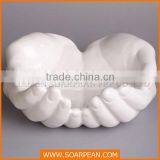 Giant Fiberglass Hands Statues Commercial Display thumbnail-4