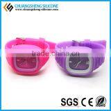 2015 NEW Design Soft Silicone Jelly Digital Watch for Kids thumbnail-5