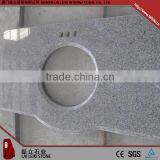 Round Shape G603 Grey Polished Granite Kitchen Table Top thumbnail-2