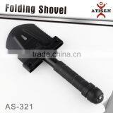 Folding Military Camping Hiking Survival Garden Shovel Spade W/ Compass thumbnail-1