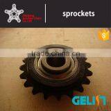 OEM Customized Hardened Teeth High Speed Roller Chain Ball Bearing Idler Sprocket thumbnail-3