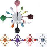 Hot Selling Household Creative Cutlery Metal Wall Clock thumbnail-6