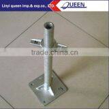 Hollow Electro Plated Scaffolding Adjustable Screw Base Jack thumbnail-1