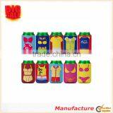 2018 The World Cup 10pc Mixed Design Theme Neoprene Zipper Sleeve Insulated Cup Sleeve thumbnail-1